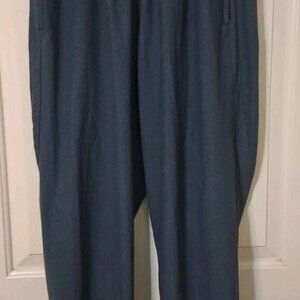 NIKE SHIELD Unisex SZ XL Med/Dark Blue Athletic Pants Zip Pockets